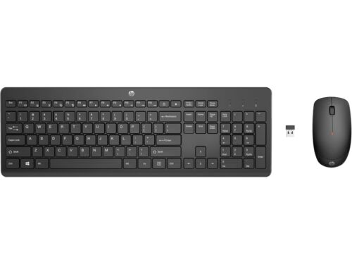 HP 230 18H24AA Kablosuz Klavye+ Mouse Set 2.4Ghz (2 x AAA keyboard; 1 x AA Mouse) Siyah - 2