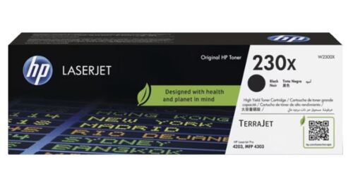 HP 230X Black Siyah 7.500 Sayfa Toner W2300X - 1