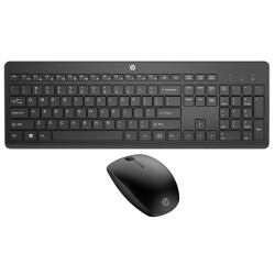HP 235 1Y4D0AA Siyah Kablosuz Klavye Mouse Seti 2,4 GHz 1600 DPI (2 x AAA (keyboard); 1 x AA Mouse) - 1