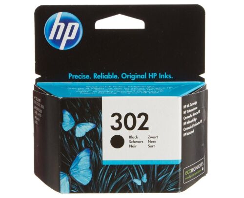 HP 302 Black Siyah Kartuş F6U66AE - 1