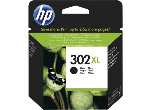 HP 302XL Black Siyah Kartuş F6U68AE - 1