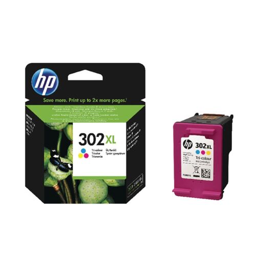 HP 302XL Color Renkli Kartuş F6U67AE - 1