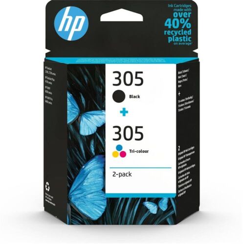 HP 305 Black-Color Siyah-Renkli Multi Paket 6ZD17AE - 1