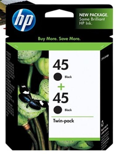 HP 45 Black Siyah 42ML 51645AA 2Lİ Paket Kartuş CC625A - HP