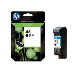 HP 45 Black Siyah 42ML Kartuş 51645AE - 1