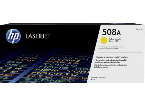 HP 508A Yellow Sarı 5.000 Sayfa Toner CF362A - 1