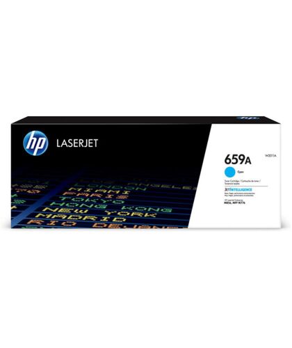 HP 659A Cyan Mavi 13.000 Sayfa Toner W2011A - 1