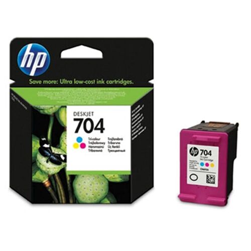 HP 704 Color Renkli Kartuş CN693AE - 1