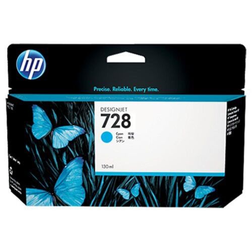 HP 728 Cyan Mavi 130ML Plotter Kartuşu F9J67A - HP