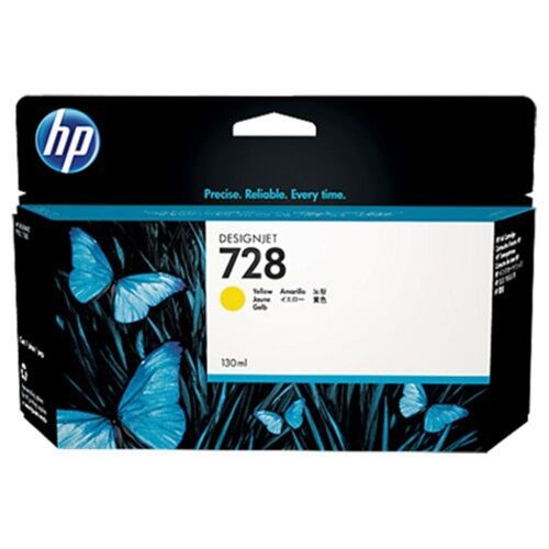 HP 728 Yellow Sarı 130ML Plotter Kartuşu F9J65A - HP