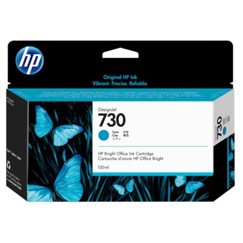 HP 730 Cyan Mavi 130 Ml Plotter Kartuşu P2V62A - 1