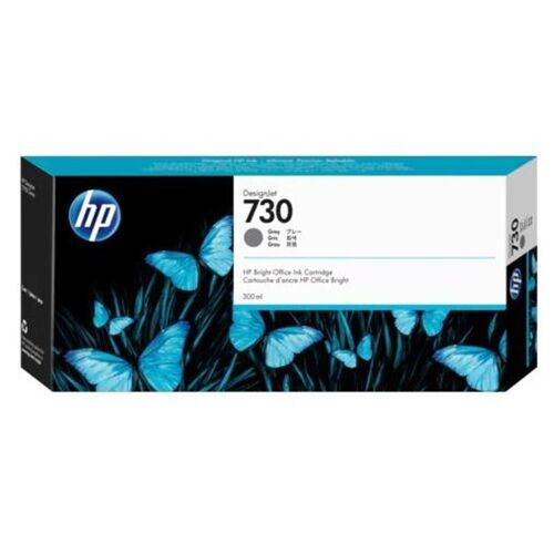 HP 730 Gray Gri 300 Ml Plotter Kartuşu P2V72A - HP