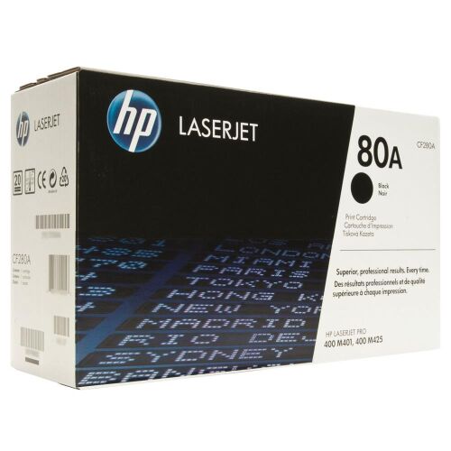 HP 80A Black Siyah 2.700 Sayfa Toner CF280A - HP