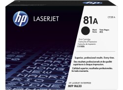 HP 81A Black Siyah 10.000 Sayfa Toner CF281A - 1