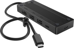 HP 86T46AA USB-C Travel Hub G3 USB 3.2 Gen 2 (3.1 Gen 2) Type-C 10000 Mbit-s - 1