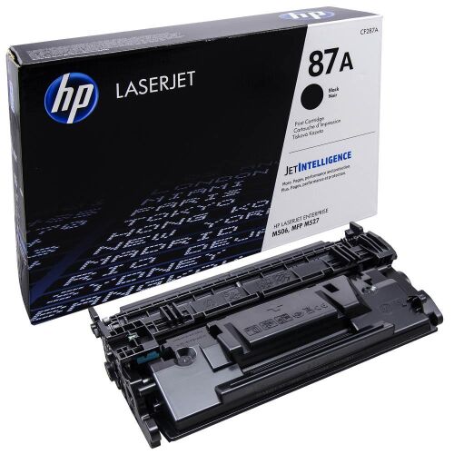 HP 87A Black Siyah 9.000 Sayfa Toner CF287A - 1