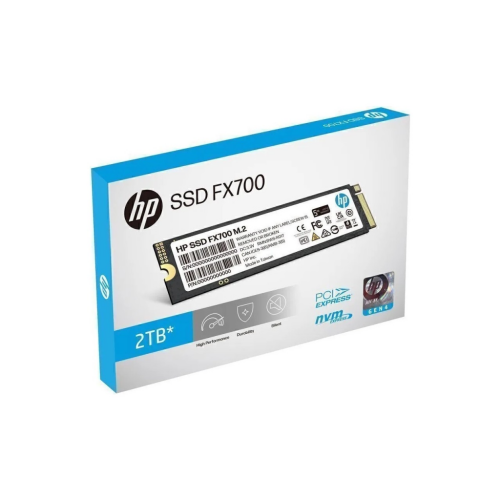 HP 8U2N5AA, FX700, 2TB, 7200/6200, Gen4, NVMe PCIe M.2, 3D NAND, SSD - HP