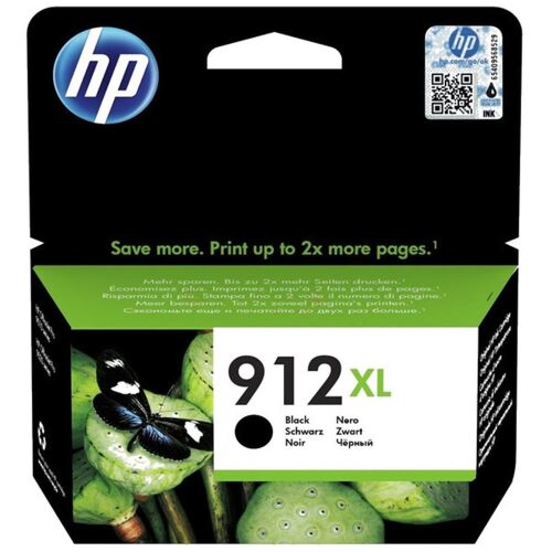 HP 912XL Yüksek Kapasite Black SiyahKartuş 3YL84A - HP