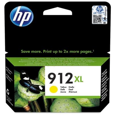 HP 912XL Yüksek Kapasite Yellow Sarı Kartuş 3YL83A - 1