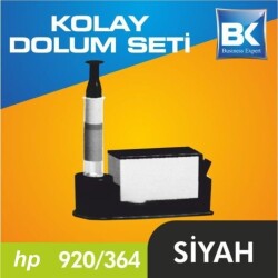 Hp 920/364/564/655 Uyumlu Siyah Kartuş Dolum Seti - 1