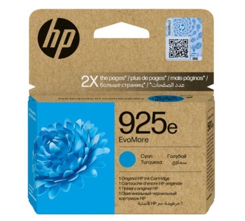 HP 925E Cyan Mavi Kartuş 4K0W0PE - 1