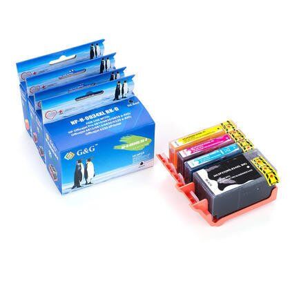 Hp 934-935 Uyumlu Muadil Kartuş (4 Adet XL Kartuş) - 1
