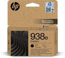 HP 938e Black Siyah Yüksek Kapasite Kartuş 4S6Y2PE - 1