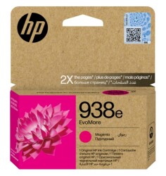 HP 938e Magenta Kırmızı Yüksek Kapasite Kartuş 4S6Y0PE - 1