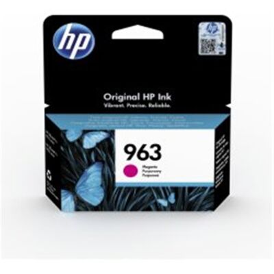 HP 963 Magenta Kırmızı Kartuş 3JA24A - 1