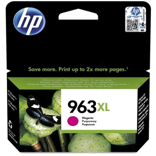 HP 963XL Yüksek Kapasite Magenta Kırmızı Kartuş 3JA28A - HP