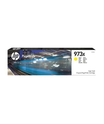 HP 973X Yellow Yüksek Kapasite Pagewide Kartuş F6T83AE - HP