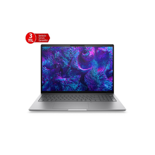 HP B30HJES, ZBook 8 G1i, Ultra 9-285H 16" WUXGA IPS, 32Gb DDR5 Ram, 1Tb SSD, 4Gb Nvidia RTX 500 ADA Ekran Kartı, Windows11 Pro, Notebook İş İstasyonu (3 Yıl Yerinde Servis) - Hp