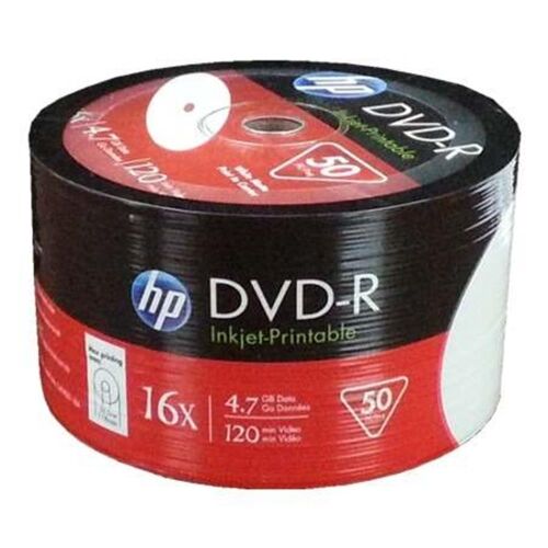 Hp DVD-R 4,7gb-120min 16x 50 li Shrink - 1