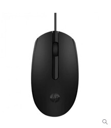 Hp M10 1200DPI Siyah Sessiz Kablolu Usb Optik Mouse (1,5mt Kablo Uzunluğu) - 1