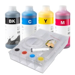 HP Pagewide 352dw 377dw 452dw 477dn MFP 477dw 552dw 577dw P55250dw XXL Dev Bitmeyen Kartuş Tank CISS Dolu - 1