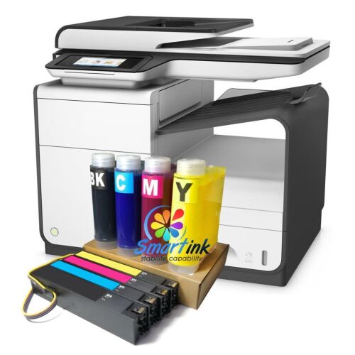 Hp PageWide 377dw Çok Fonksiyonlu Yazıcı J9V80B ve XXL Bitmeyen Kartuş Sistemi - 1