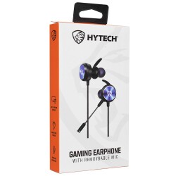 Hytech HY-GK3 3,5 Oyuncu Esnek Mikrofonlu Mavi Kulakiçi Kulaklık - 2