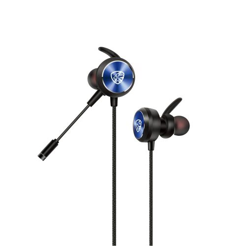 Hytech HY-GK3 3,5 Oyuncu Esnek Mikrofonlu Mavi Kulakiçi Kulaklık - HYTECH