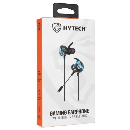 Hytech HY-GK4 3,5 Oyuncu Esnek Mikrofonlu Mavi Kamuflaj Kulakiçi Kulaklık - 2
