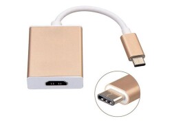 Hytech HY-USBC10 1080P Metal Type-C to HDMI Adaptör - 1