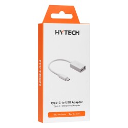 Hytech HY-X112 Beyaz USB F to Type C M OTG Çevirici - 2