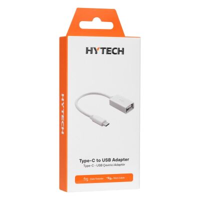 Hytech HY-X112 Beyaz USB F to Type C M OTG Çevirici - 2