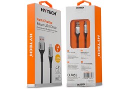 Hytech HY-X250 3A Micro Usb 1,2m Gold Data + Sarj Kablosu - 1