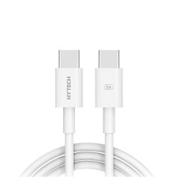 Hytech HY-XTP24 PD 1m 5A TypeC to Type Hızlı Data + Şarj Kablosu - 1