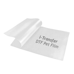 i-Transfer DTF PET Film - Transfer Baskı Filmi - 100 adet - 2