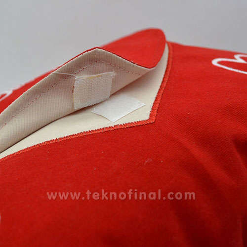 İçerisine Fotoğraf Konulabilen Kare Mektup Yastık Kılıfı - 3