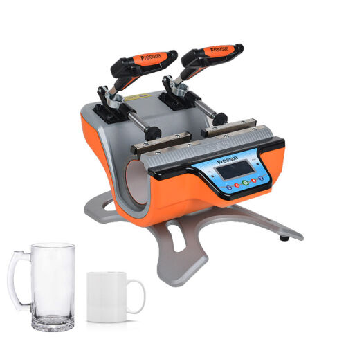 İkili Kupa Bardak Baskı Makinesi - 1