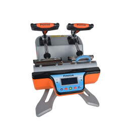 İkili Kupa Bardak Baskı Makinesi - 3