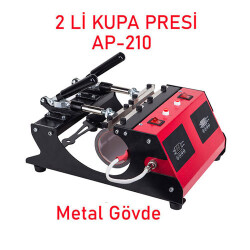 İkili Kupa Baskı Presi AP1821 (Fincan ve Standart Rezistans) - 1