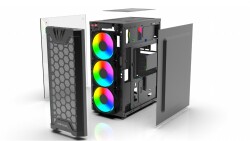 Inca Emg-15XB Kumandalı 4X1200mm ARGB Fan Gaming Computer Case - 2